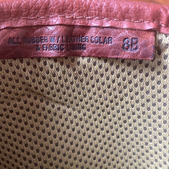 Tory Burch- Diana riding rain Boots with leather top- size 8 -  Like new. - Picture 10 of 10